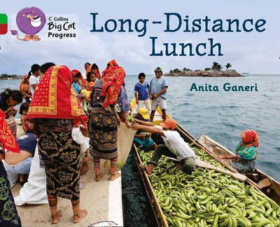 Long-distance Lunch: Band 05 Green/Band 14 Ruby - Anita Ganeri