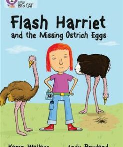 Flash Harriet and the Missing Ostrich Eggs - Karen Wallace