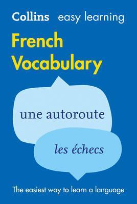 Easy Learning French Vocabulary (Collins Easy Learning French) - Collins Dictionaries