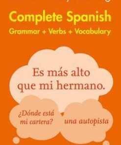 Easy Learning Spanish Complete Grammar