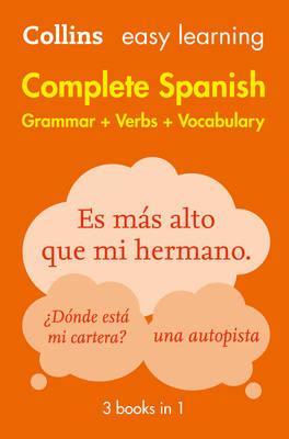Easy Learning Spanish Complete Grammar