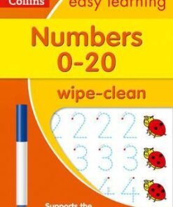 Numbers 0-20 Age 3-5 Wipe Clean Activity Book (Collins Easy Learning Preschool) - Collins Easy Learning