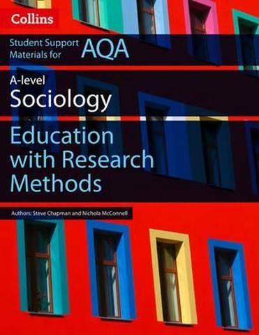 AQA AS and A Level Sociology Education with Research Methods (Collins Student Support Materials) - Martin Holborn