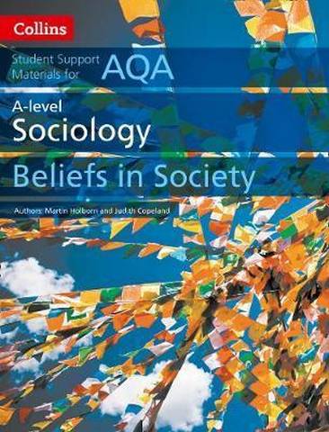 AQA A Level Sociology Beliefs in Society (Collins Student Support Materials) - Martin Holborn