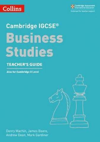 Cambridge IGCSE (TM) Business Studies Teacher's Guide (Collins Cambridge IGCSE (TM)) -