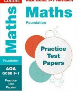 AQA GCSE 9-1 Maths Foundation Practice Test Papers: Shrink-wrapped school pack (Collins GCSE 9-1 Revision) - Collins GCSE