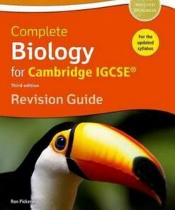 Complete Biology for Cambridge IGCSE  (R) Revision Guide - Ron Pickering