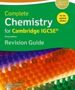 Complete Chemistry for Cambridge IGCSE  (R) Revision Guide - RoseMarie Gallagher