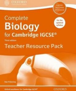 Complete Biology for Cambridge IGCSE (R) Teacher Resource Pack - Ron Pickering