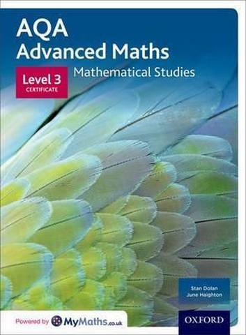 AQA Mathematical Studies Student Book: Level 3 Certificate - Stan Dolan