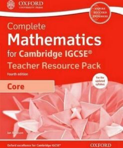 Complete Mathematics for Cambridge IGCSE (R) Teacher Resource Pack (Core) - Ian Bettison