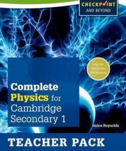 Complete Physics for Cambridge Lower Secondary Teacher Pack: For Cambridge Checkpoint and beyond - Helen Reynolds