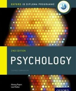 Oxford IB Diploma Programme: Psychology Course Companion - Alexey Popov
