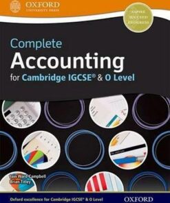 Complete Accounting for Cambridge IGCSE (R) & O Level - Brian Titley