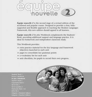 Equipe nouvelle: 2: En Plus Workbook - Daniele Bourdais