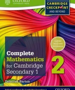 Complete Mathematics for Cambridge Lower Secondary 2: Cambridge Checkpoint and beyond - Deborah Barton