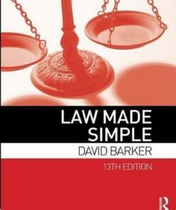 Law Made Simple - David Barker