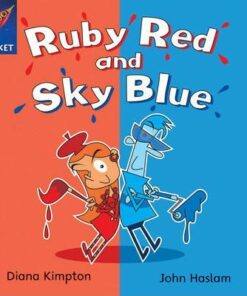 Ruby Red and Sky Blue - Diana Kimpton