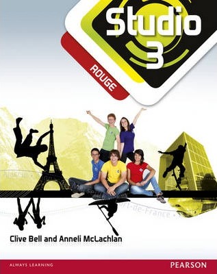 Studio 3 rouge Pupil Book (11-14 French) - Clive Bell