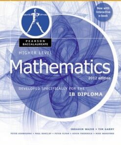 Pearson Baccalaureate  Higher Level Mathematics second edition print and ebook bundle for the IB Diploma - Ibrahim Wazir