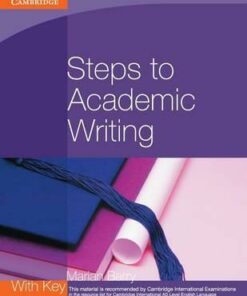 Georgian Press: Steps to Academic Writing - Marian Barry