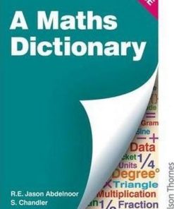A Mathematical Dictionary for IGCSE - R. E. Jason Abdelnoor