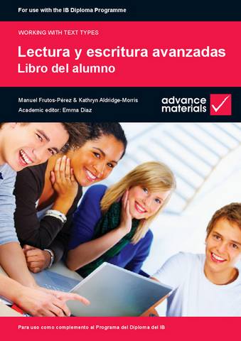 Lectura y Escritura Avanzadas Student's Book - Manuel Frutos-Perez