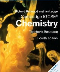 Cambridge International IGCSE: Cambridge IGCSE (R) Chemistry Teacher's Resource CD-ROM - Richard Harwood