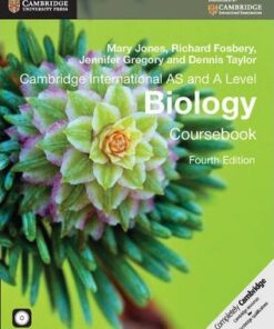Cambridge International AS and A Level Biology Coursebook with CD-ROM - Mary Jones