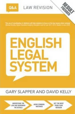 Q&A English Legal System - Gary Slapper
