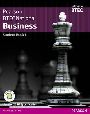 BTEC Nationals Business Student Book 1 + Activebook: For the 2016 specifications - Jenny Phillips