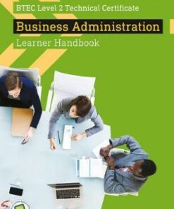 BTEC Level 2 Technical Certificate  Business Administration Learner Handbook with ActiveBook - Bethan Bithell