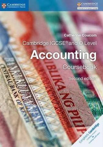Cambridge International IGCSE: Cambridge IGCSE (R) and O Level Accounting Coursebook - Catherine Coucom