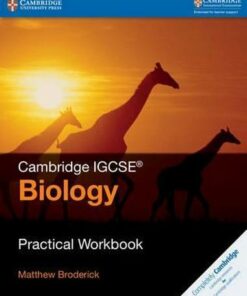 Cambridge International IGCSE: Cambridge IGCSE (R) Biology Practical Workbook - Matthew Broderick