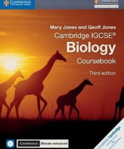 Cambridge International IGCSE: Cambridge IGCSE (R) Biology Coursebook with CD-ROM and Cambridge Elevate Enhanced Edition (2 Years) - Mary Jones