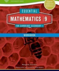Essential Mathematics for Cambridge Lower Secondary Stage 9 Work Book - Margaret Thornton