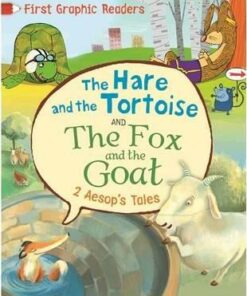 First Graphic Readers: Aesop: The Hare and the Tortoise & The Fox and the Goat - Aesop