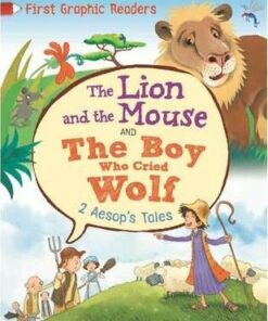 First Graphic Readers: Aesop: The Lion and the Mouse & the Boy Who Cried Wolf - Aesop