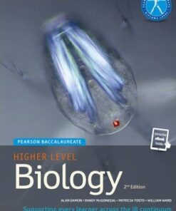 Pearson Baccalaureate Biology Higher Level 2nd edition print and ebook bundle for the IB Diploma - Patricia Tosto