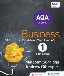 AQA Business for A Level 1 (Surridge & Gillespie) - Malcolm Surridge