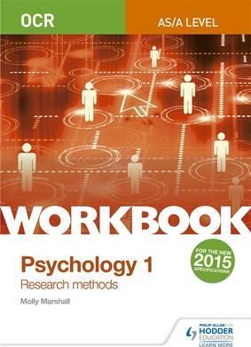 OCR Psychology for A Level Workbook 1: Component 1: Research Methods - Molly Marshall