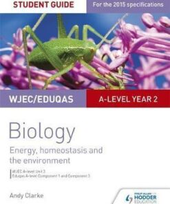 WJEC/Eduqas A-level Year 2 Biology Student Guide: Energy