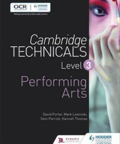 Cambridge Technicals Level 3 Performing Arts - Mark Lewinski