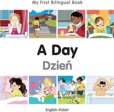 My First Bilingual Book - A Day - Korean-english - Milet Publishing