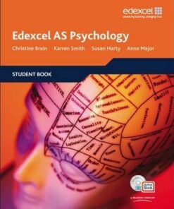 Edexcel AS Psychology Student Book + ActiveBook with CDROM - Christine Brain