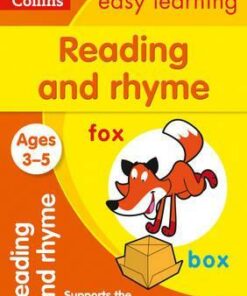 Reading and Rhyme Ages 3-5: New Edition (Collins Easy Learning Preschool) - Collins Easy Learning