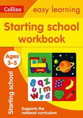 Starting School Workbook Ages 3-5: New Edition (Collins Easy Learning Preschool) - Collins Easy Learning