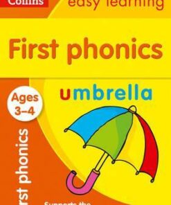First Phonics Ages 3-4 (Collins Easy Learning Preschool) - Collins Easy Learning