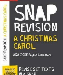 A Christmas Carol: New Grade 9-1 GCSE English Literature AQA Text Guide (Collins GCSE 9-1 Snap Revision) - Collins GCSE