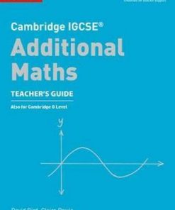 Cambridge IGCSE (TM) Additional Maths Teacher's Guide (Collins Cambridge IGCSE (TM)) -